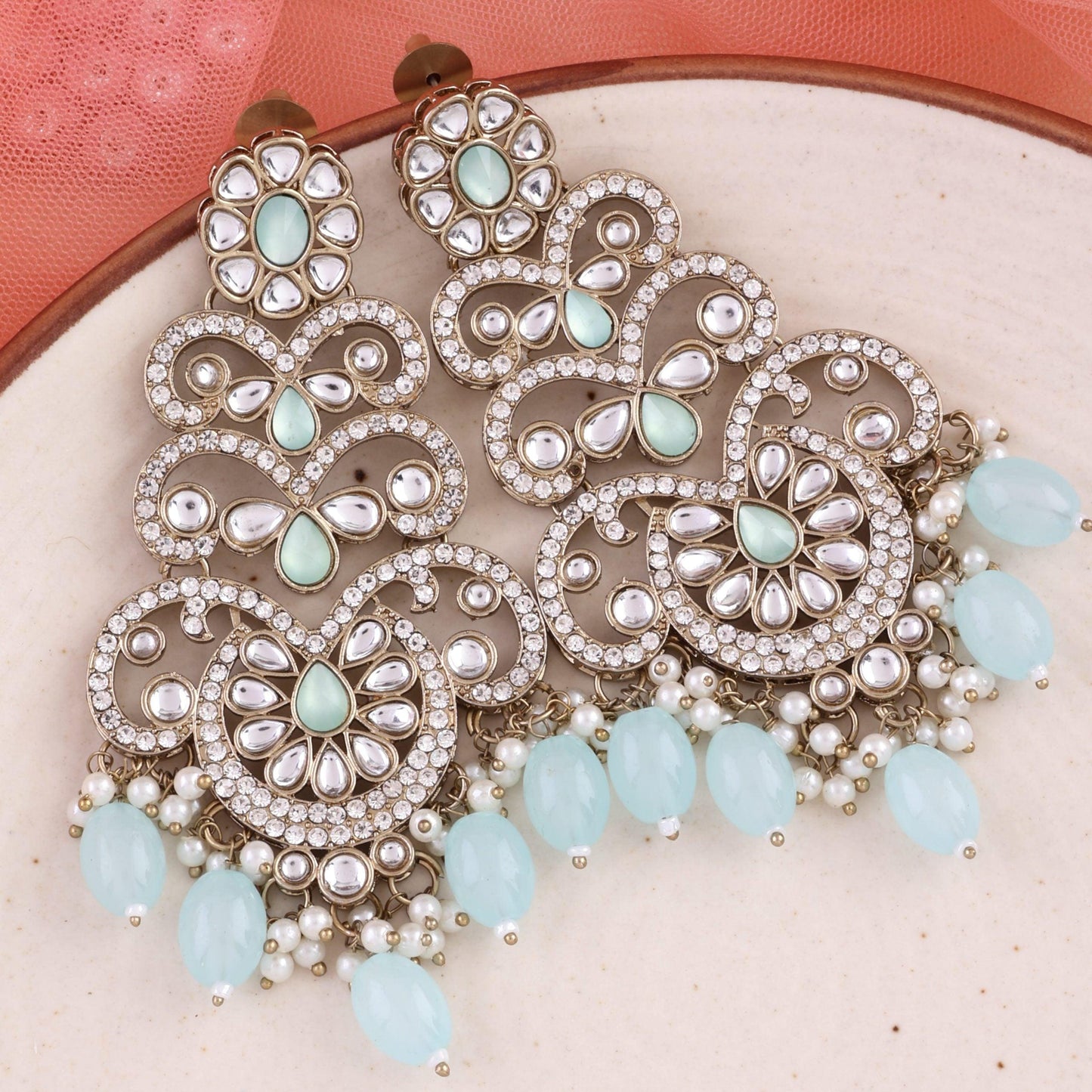 Turquoise Zayna Designer Earring