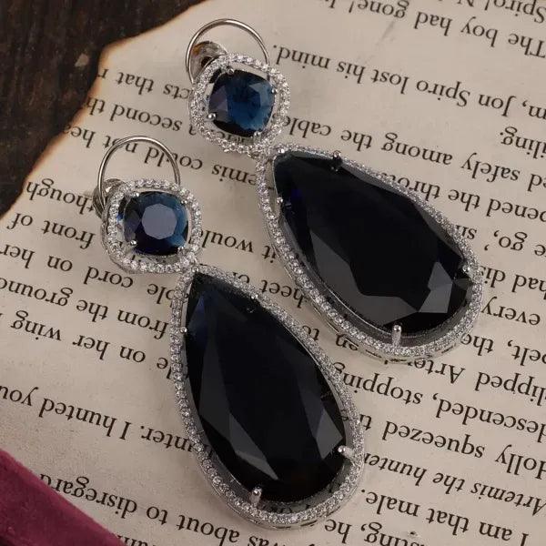 Blue Erika Diamond Earring