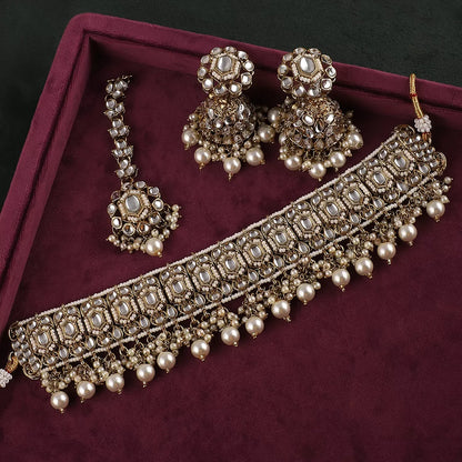 Pearl Padmini Choker Set