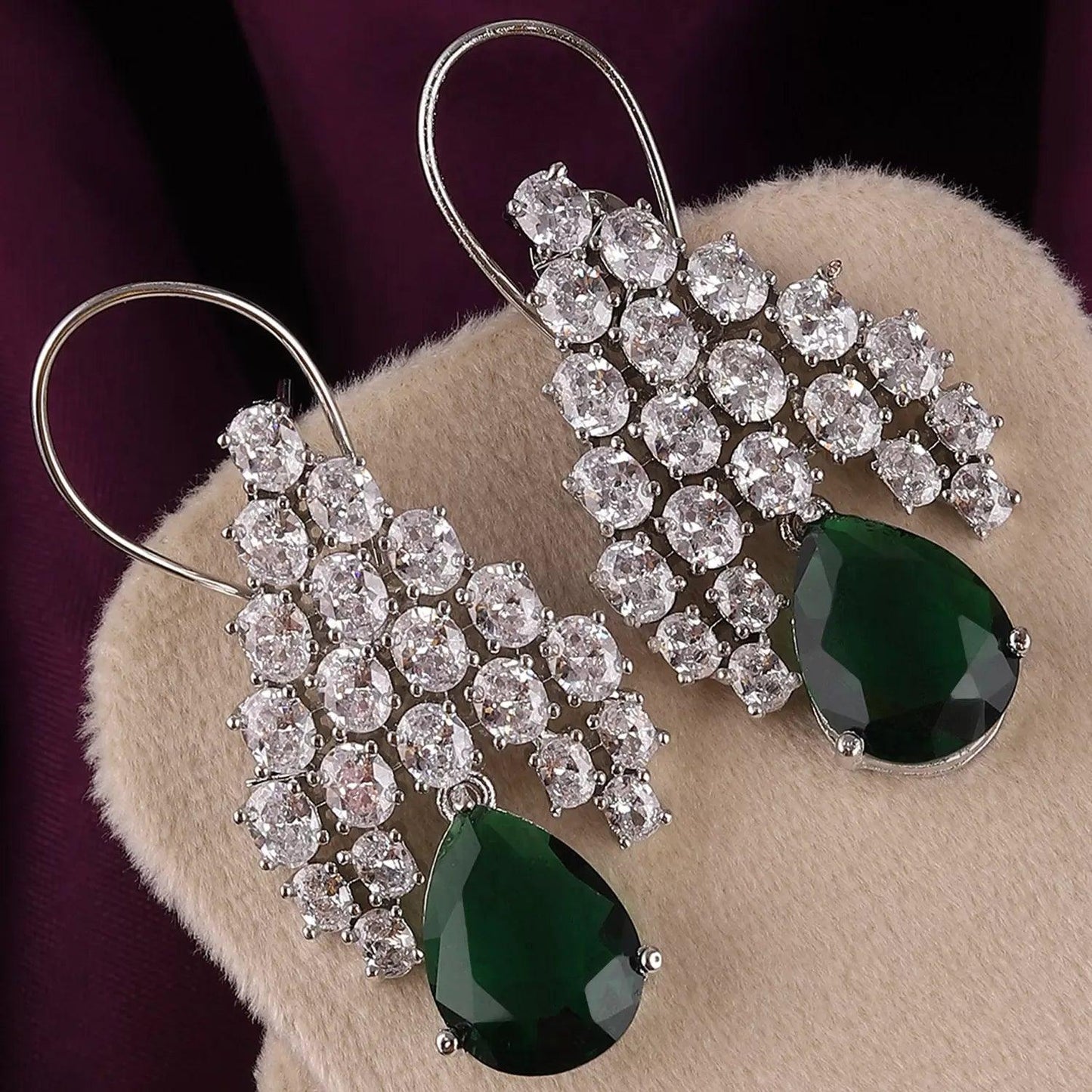 Emerald Roman AD Earring