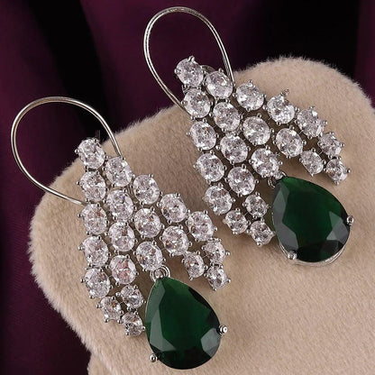 Emerald Roman AD Earring