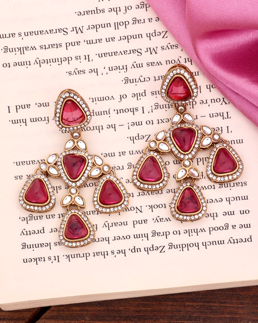 Onion Mishka Designer Earring