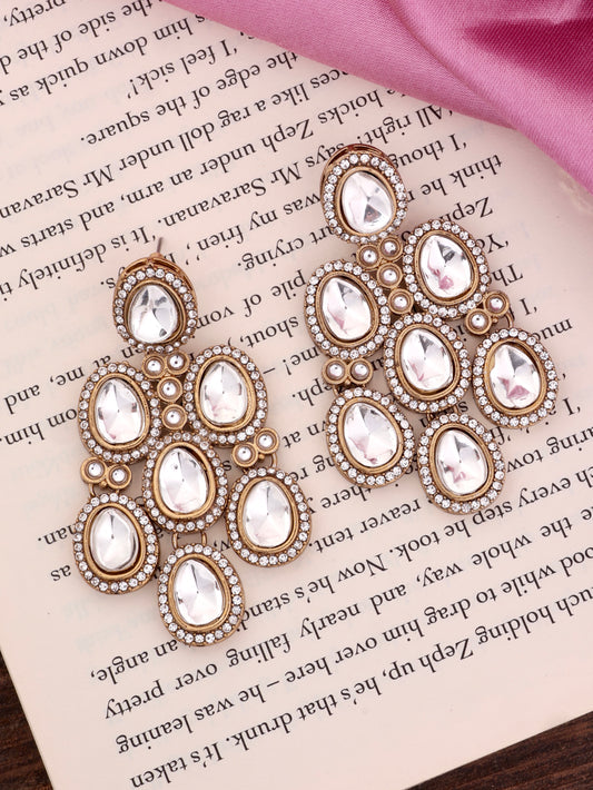 Silver Tanvish Designer Earring