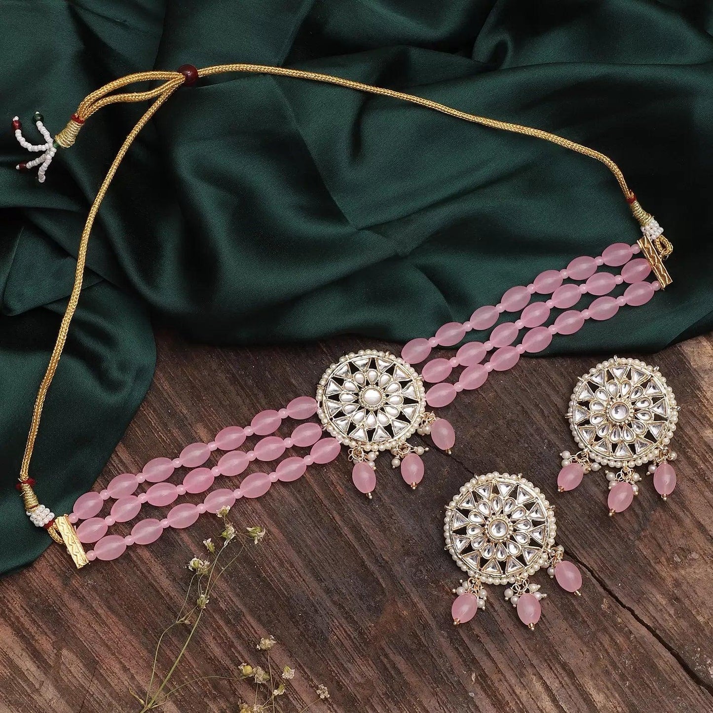 Blush Arshi Choker Set