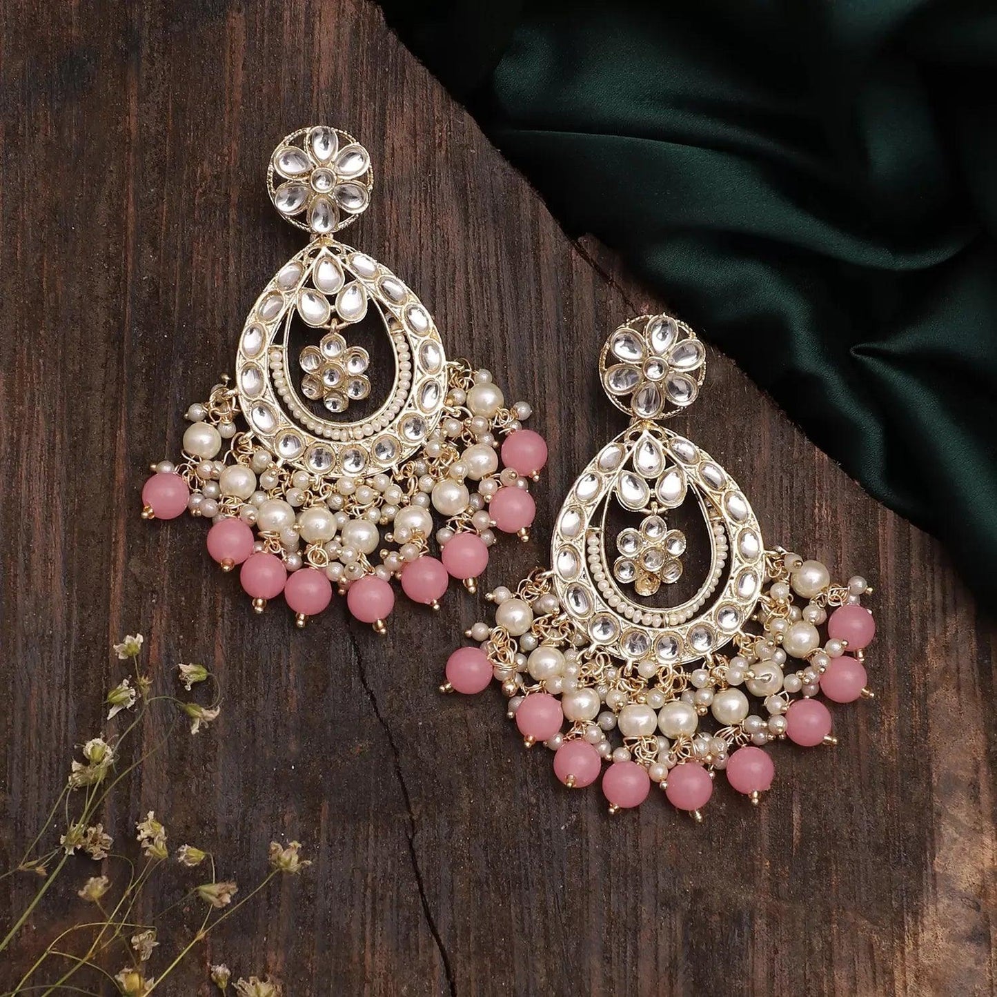 Blush Jiya Kundan Earring