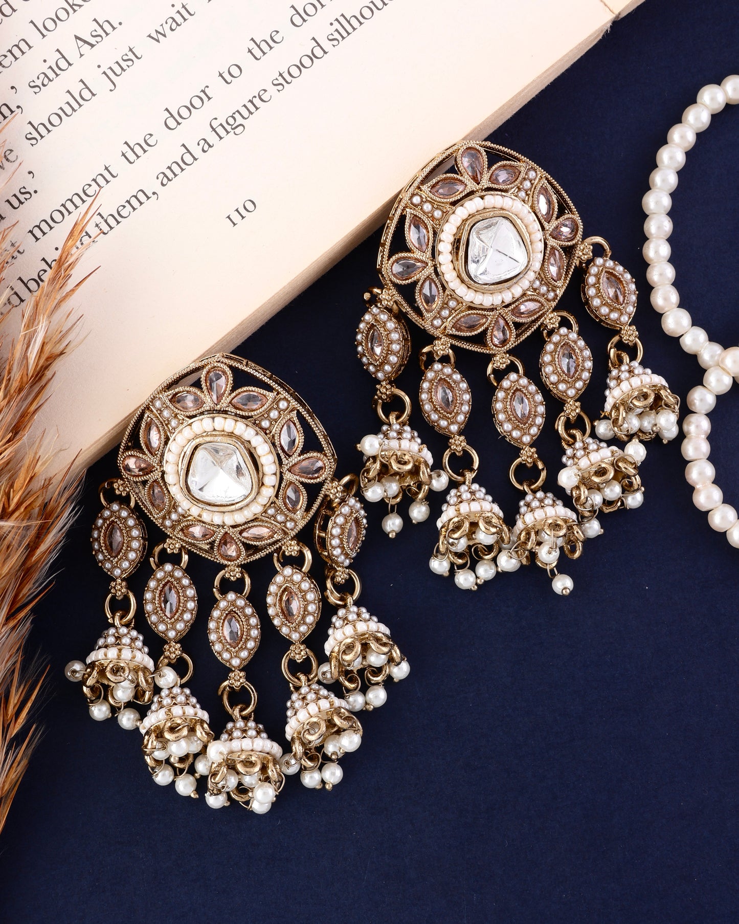 Pearl Mahnoor Designer Earring