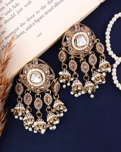 Pearl Mahnoor Designer Earring