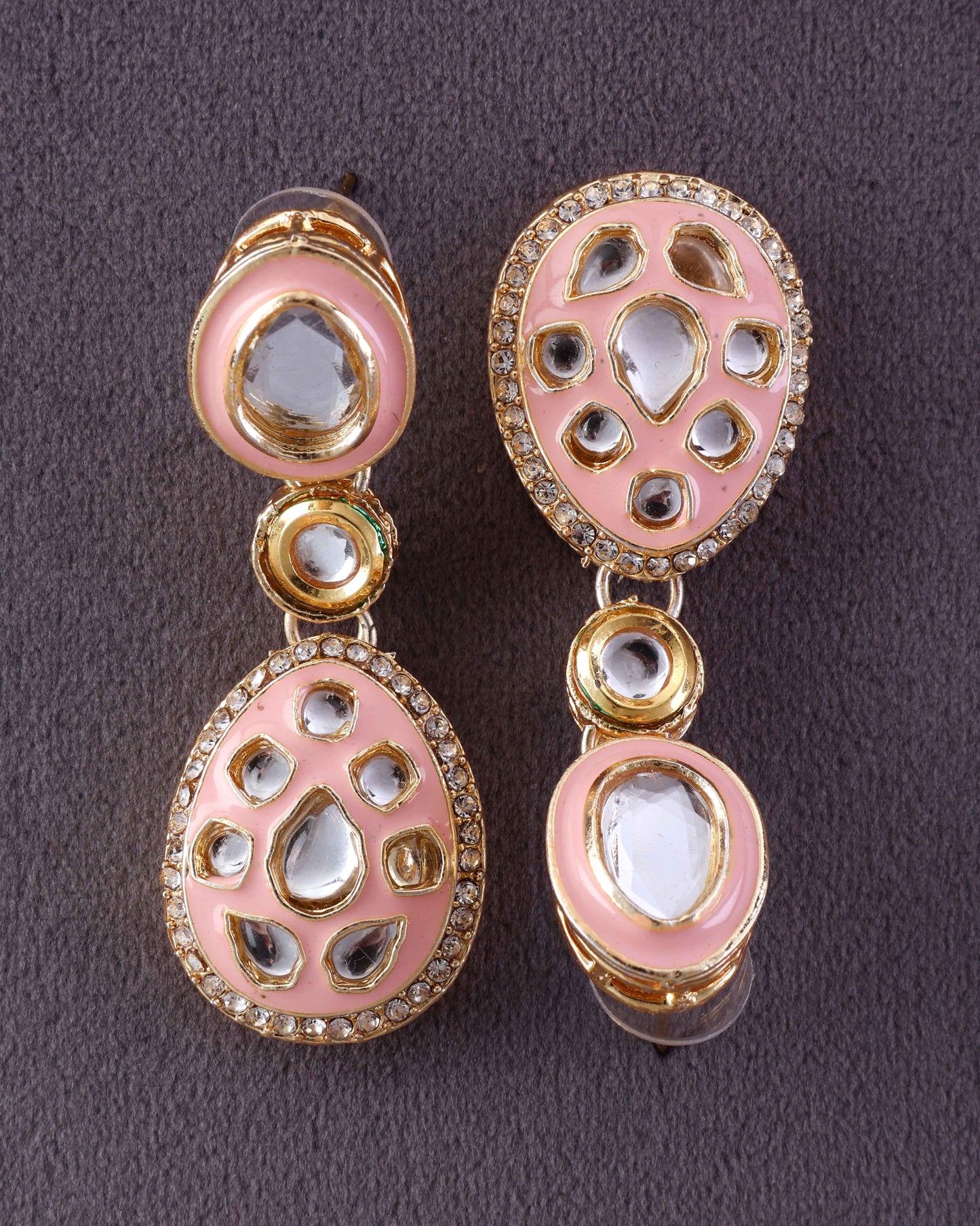 Blush Kuvar Meenakari Earring