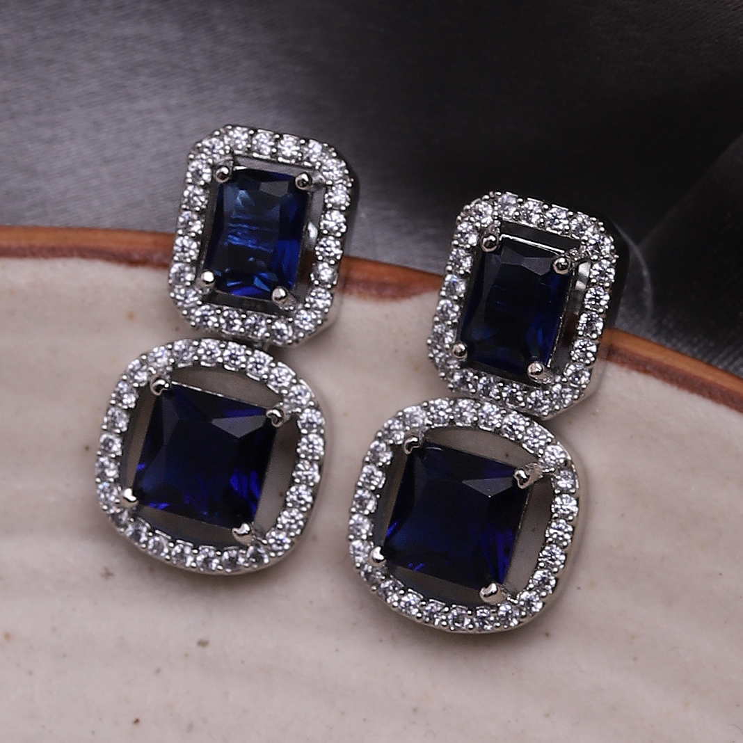 Blue Ziva AD Earring