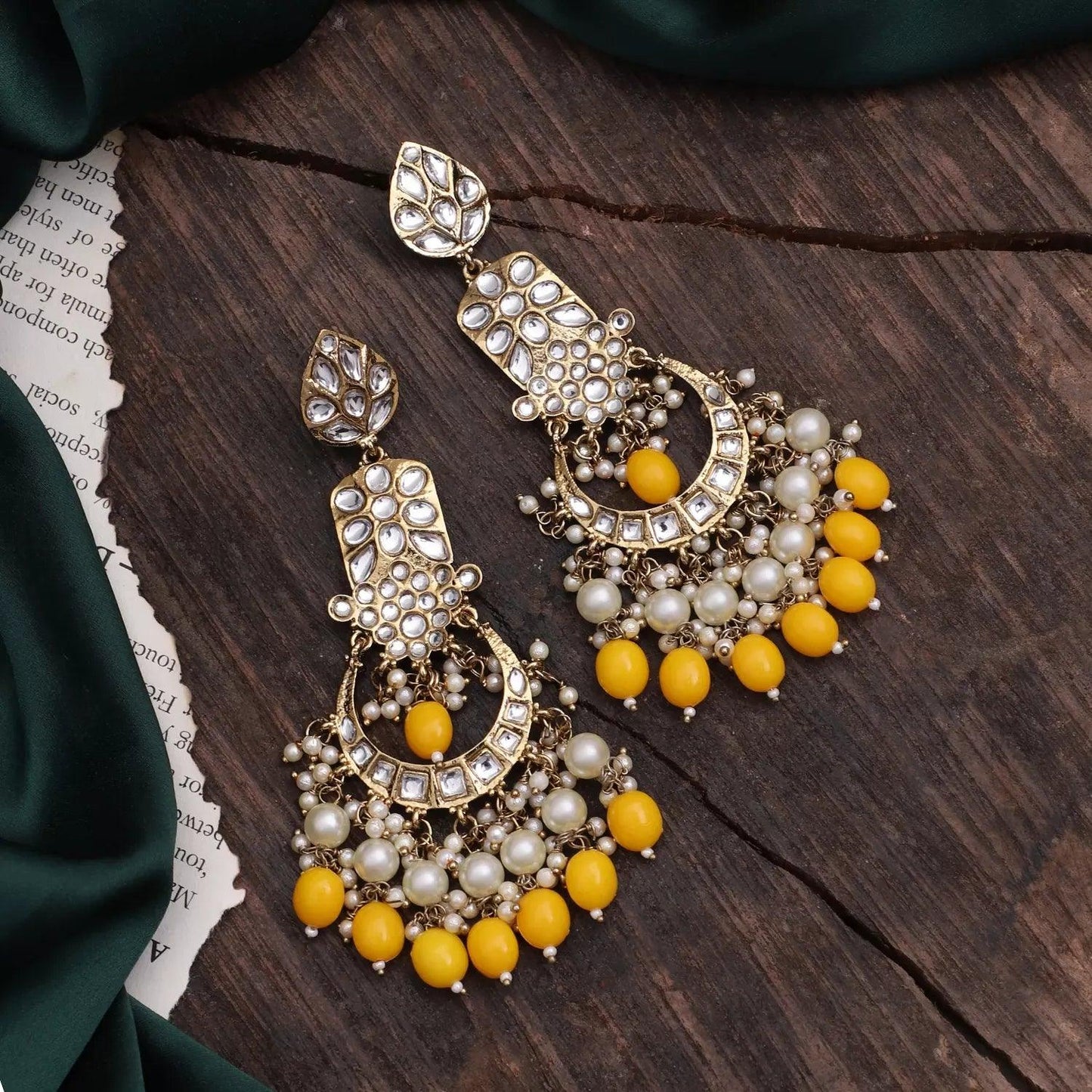 Yellow Ravleen Earring