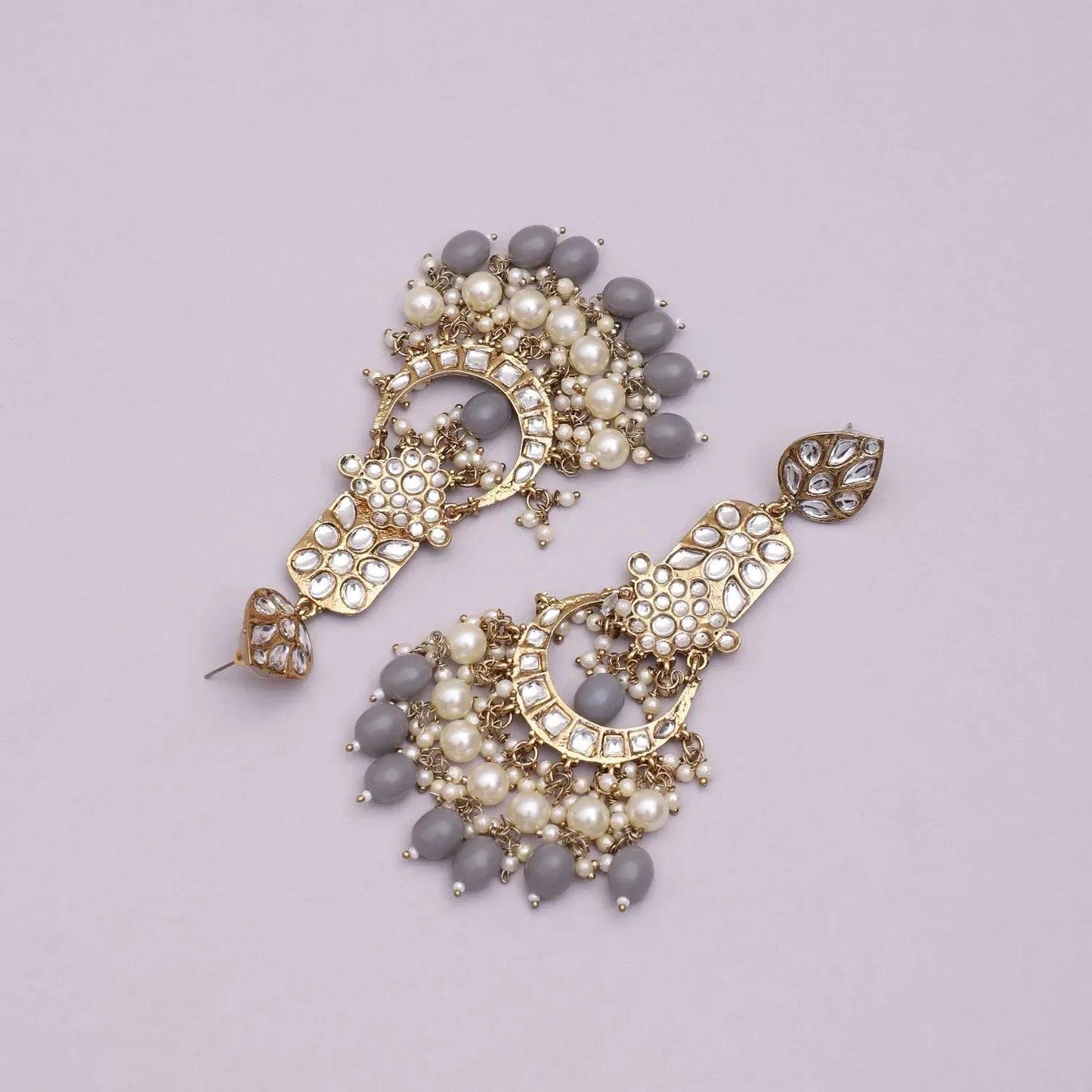 Grey Ravleen Earring