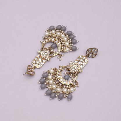 Grey Ravleen Earring