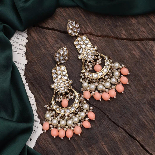 Peach Ravleen Earring