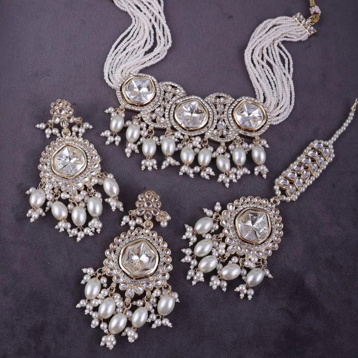 Pearl Devyani Choker Set