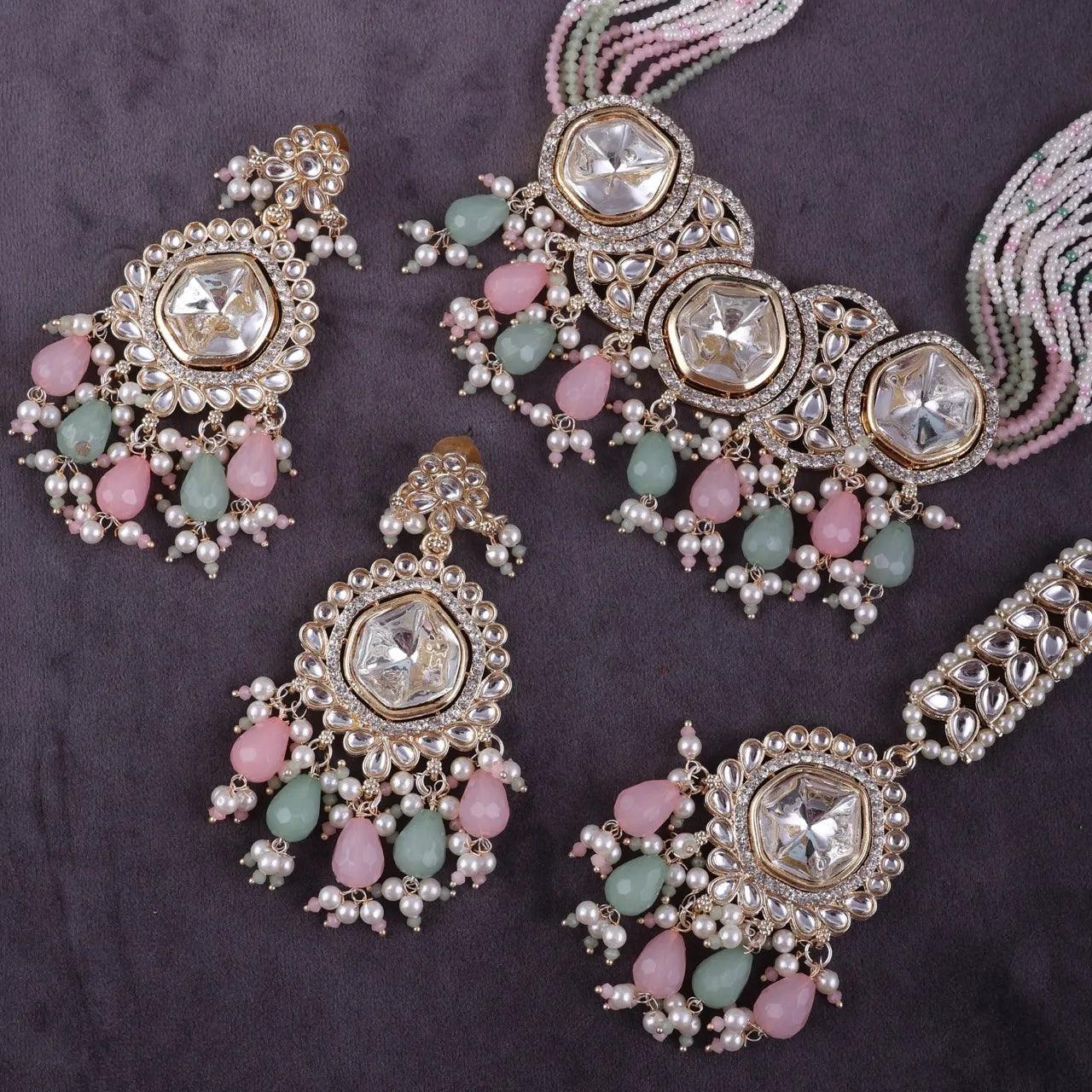 Pastel Devyani Choker Set