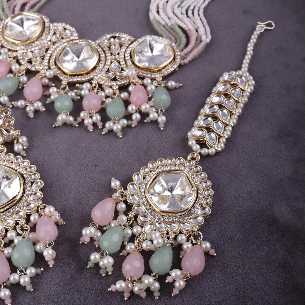 Pastel Devyani Choker Set