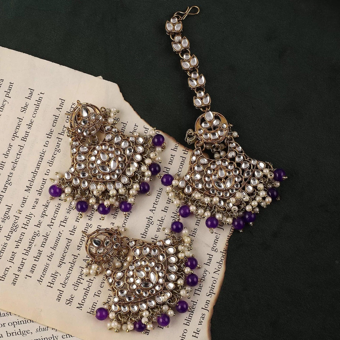 Purple Arathi Necklace