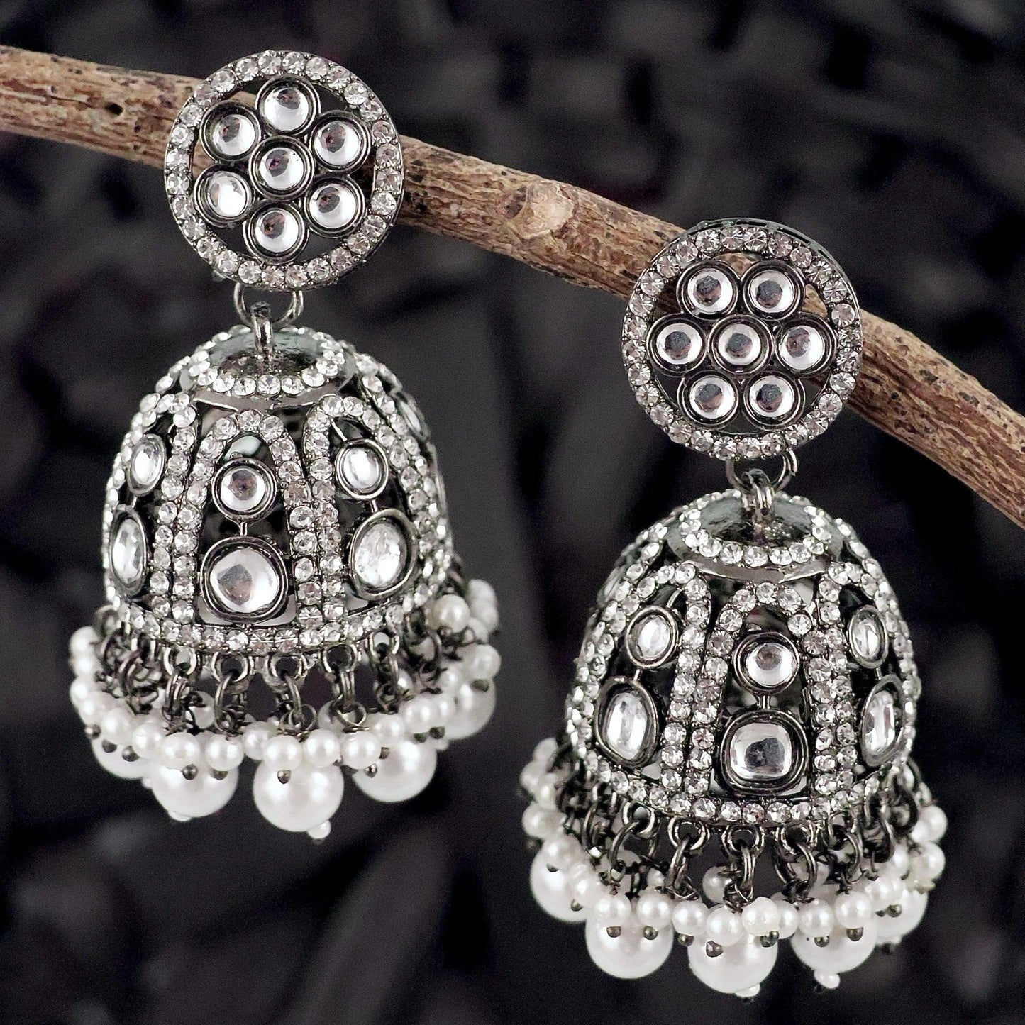 Black Polish Yasmeen Jhumka