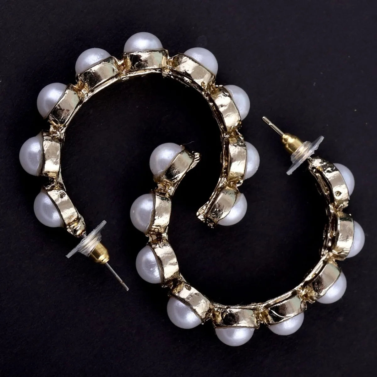 Suzain Pearl Hoop