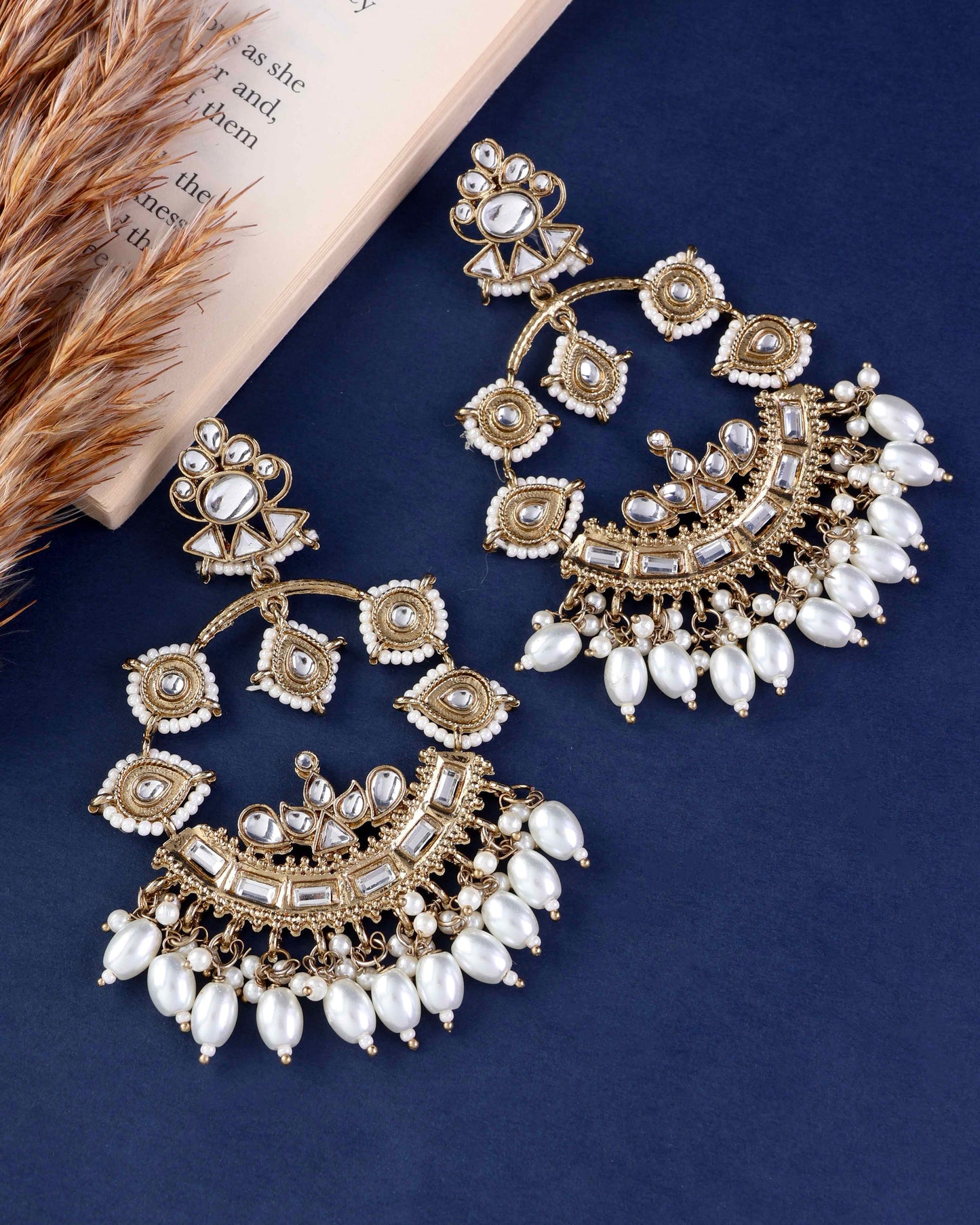 Rangita Designer Premium Chandbali Earring