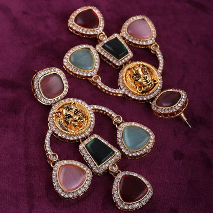 Multi Sabya Designer Earring