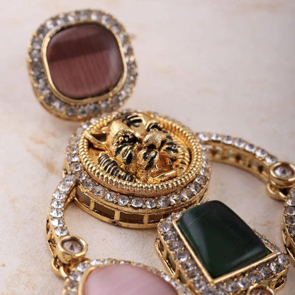 Multi Sabya Designer Earring