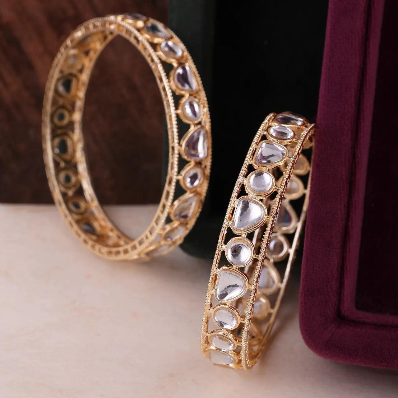 Uncut Kundan Bangle