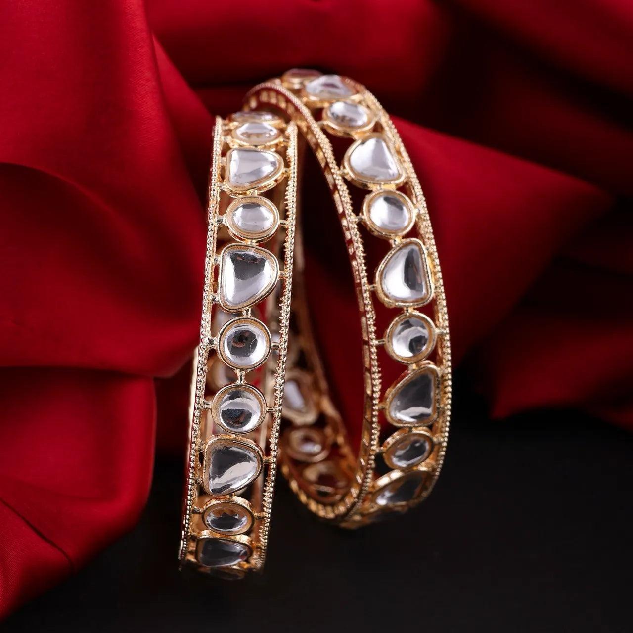 Uncut Kundan Bangle