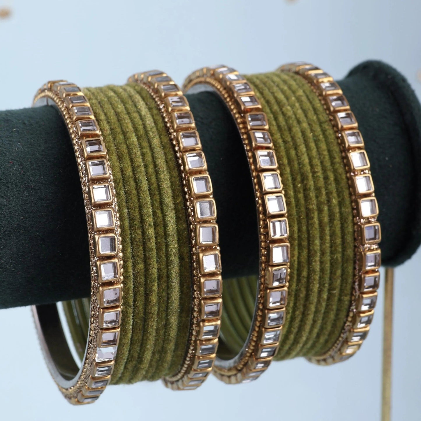 Mehendi Green Jahan Bangle Set