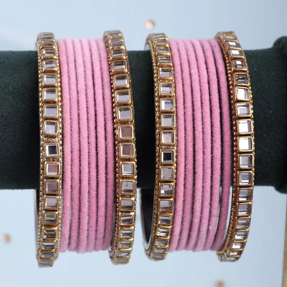 Blush Jahan Bangle Set