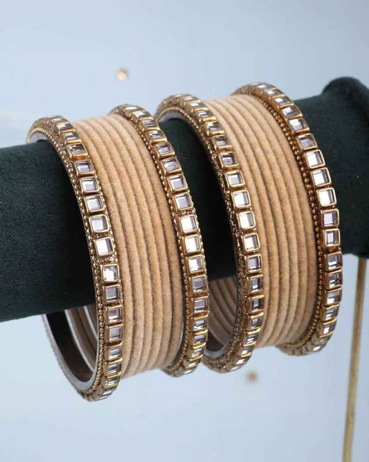 Golden Jahan Bangle Set