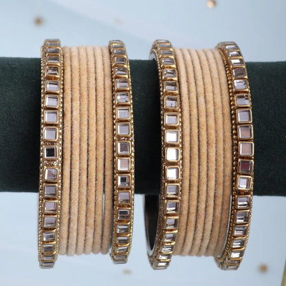 Golden Jahan Bangle Set