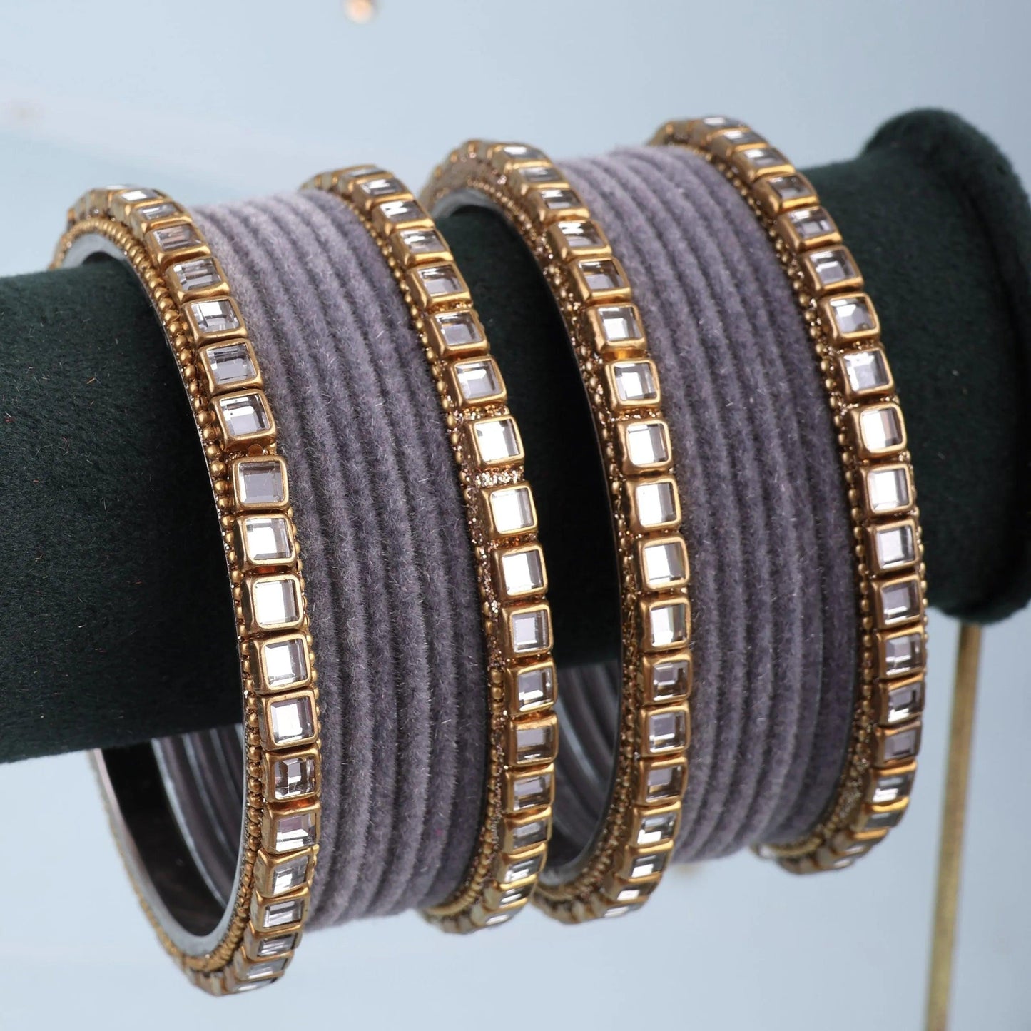 Grey Jahan Bangle Set