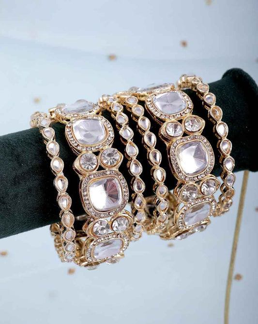Nazreen Polki Dupe Bangle