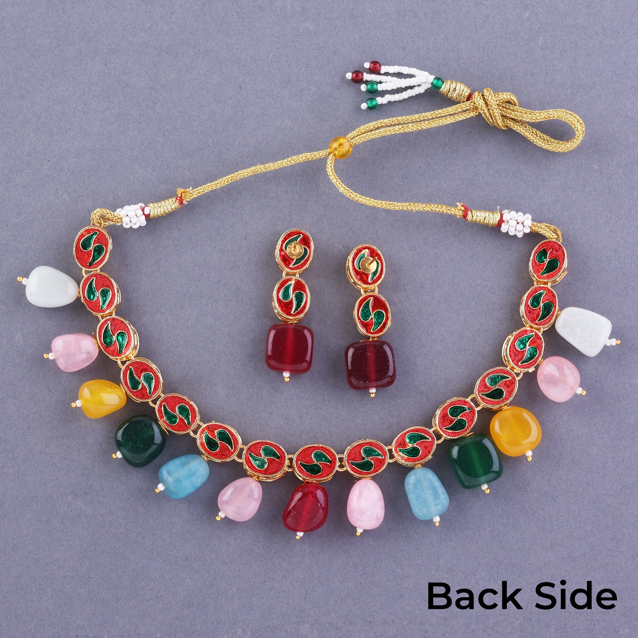 Multi Divnoor Kundan Necklace