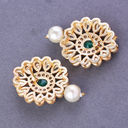 Green Chhaya Choker Set