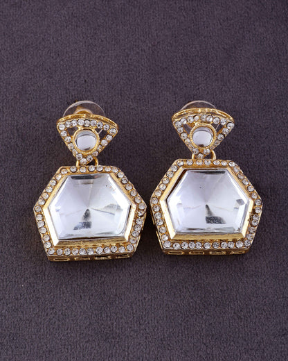 Vrihaan Combo of 3 Zircone Earring