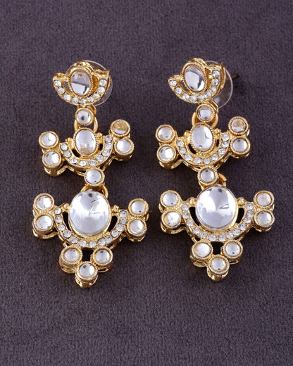Vrihaan Combo of 3 Zircone Earring