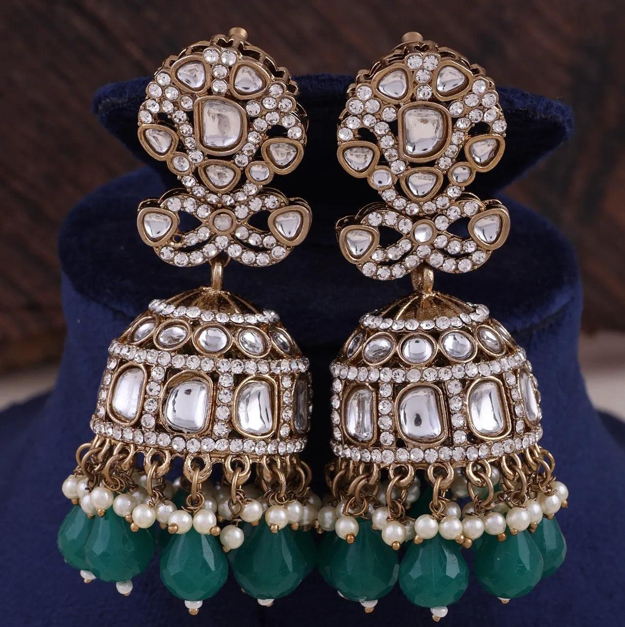 Green Yasmeen 2.0 Jhumka