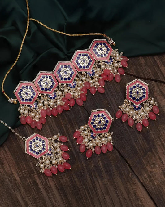 Coral Aathiya Meena Set