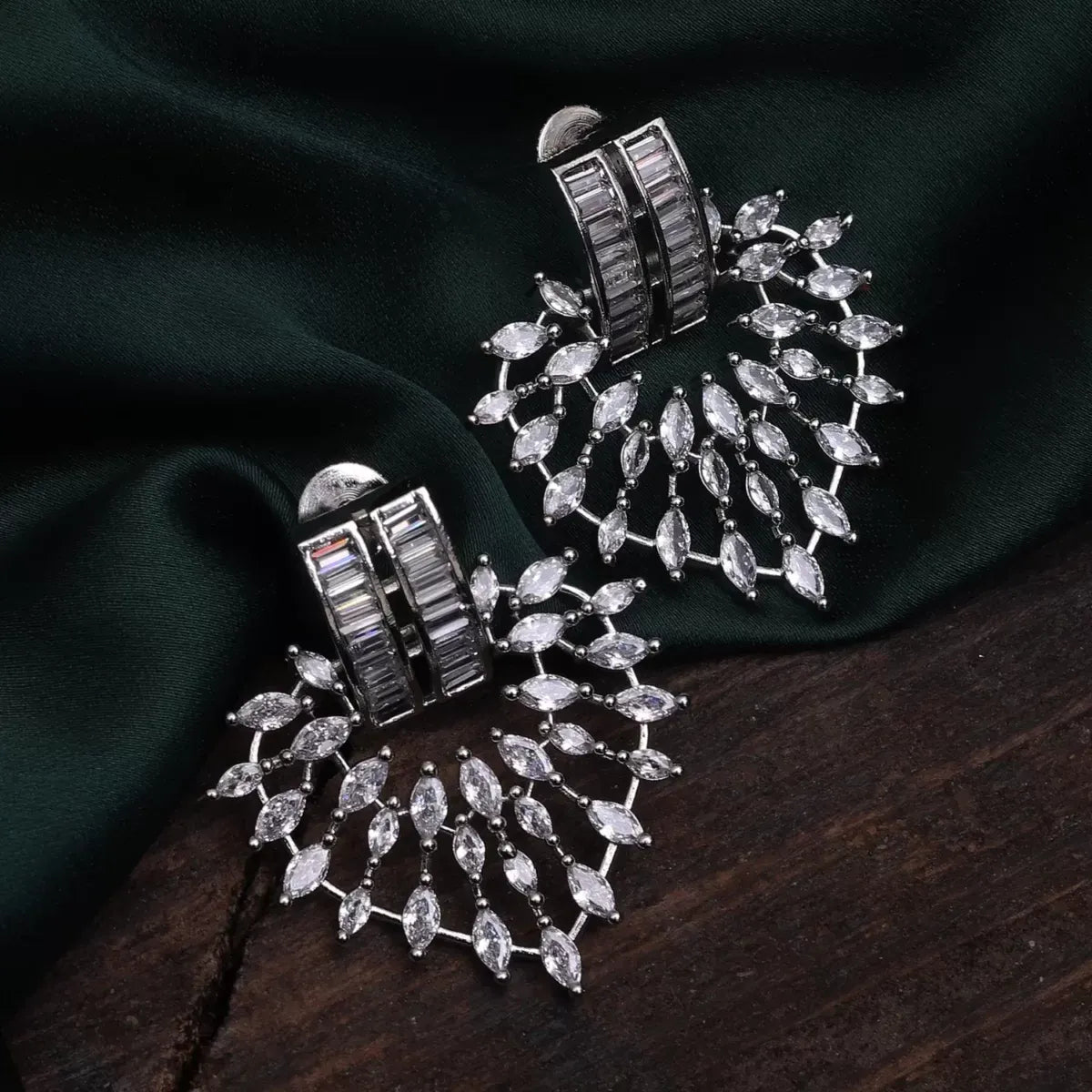 Silver Millie AD Earring