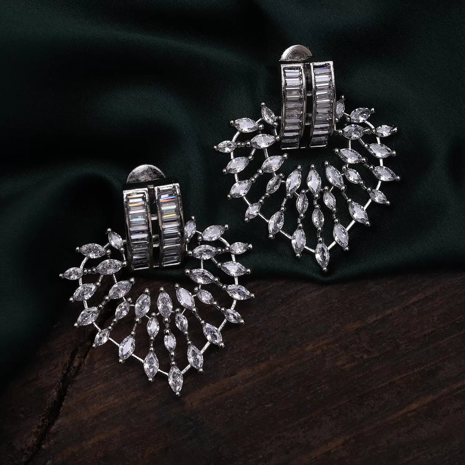 Silver Millie AD Earring