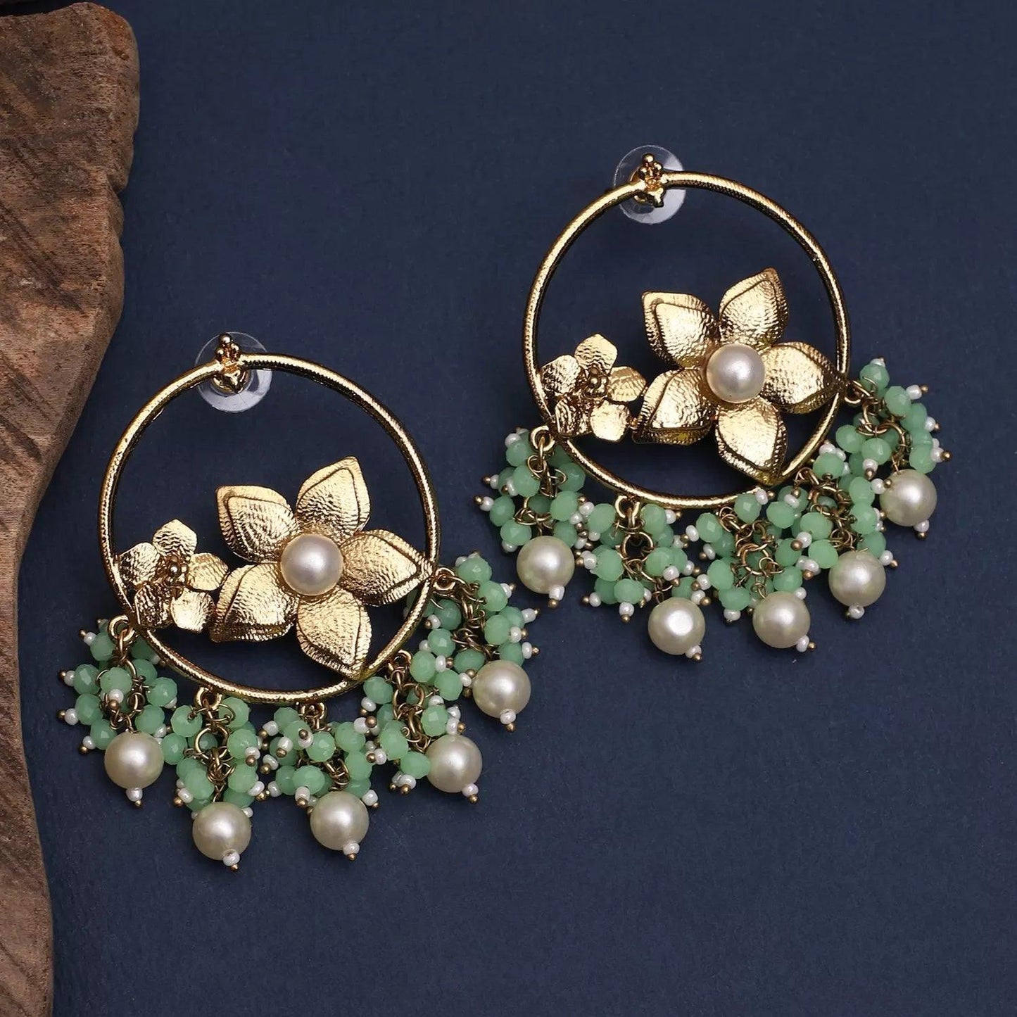 Mint Green Sehaz Earring