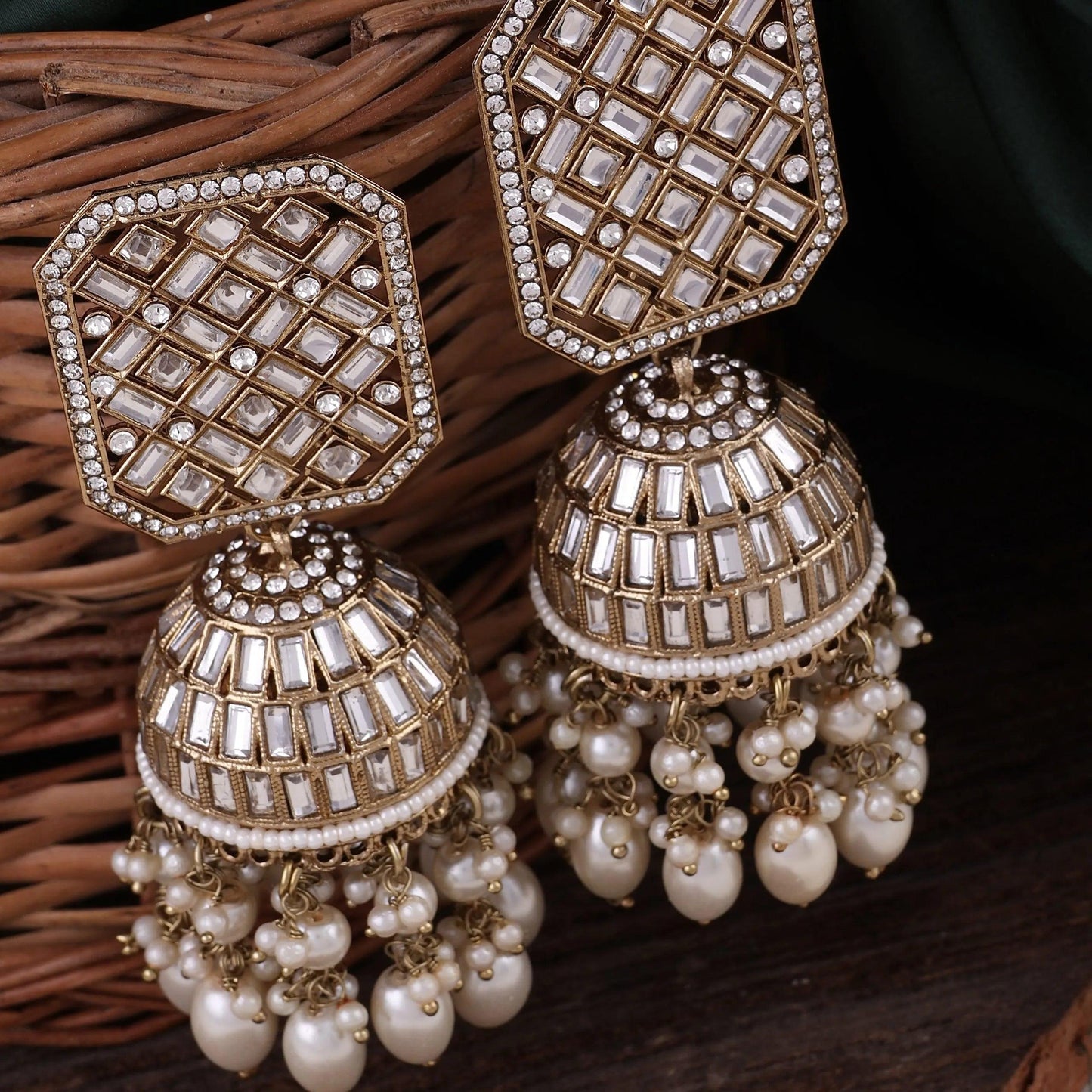 Pearl Rayma Jhumka