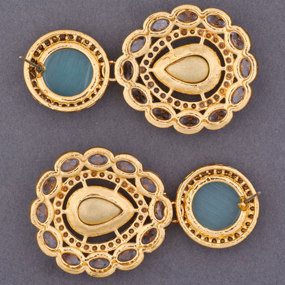 Turquoise Oshini Designer Earring