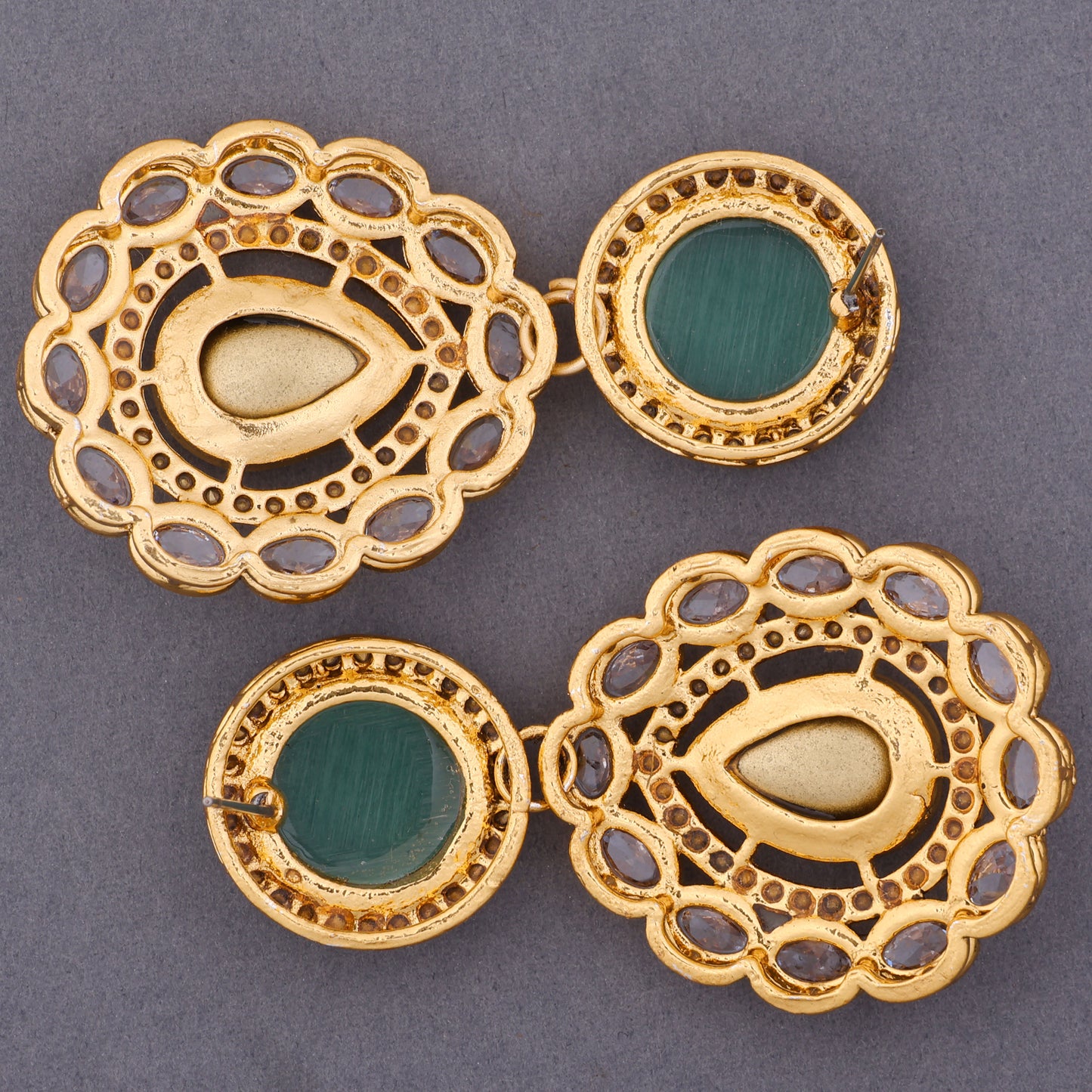 Mint Green Oshini Designer Earring