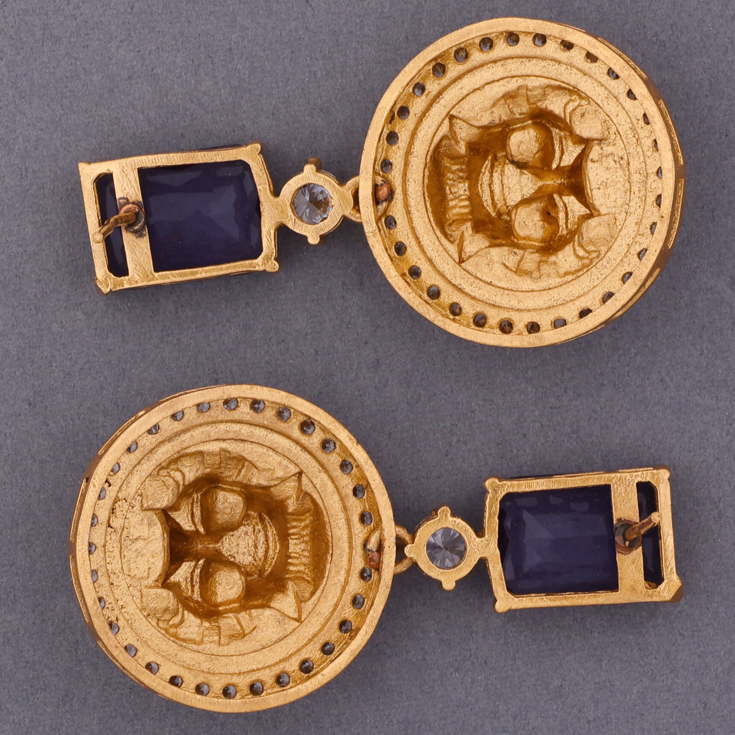 Purple Shriya Designer Earring