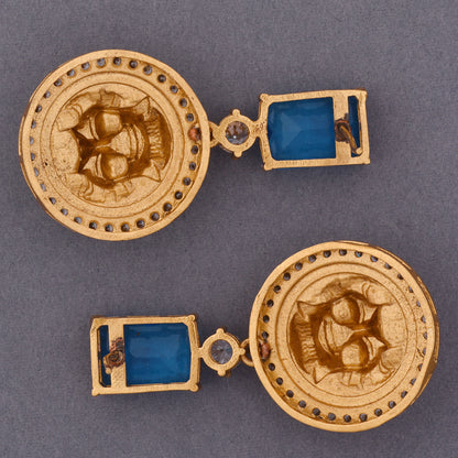 Turquoise Shriya Designer Earring