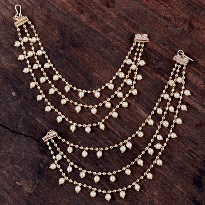 Bahubali Sleek Kaan Chain Pair