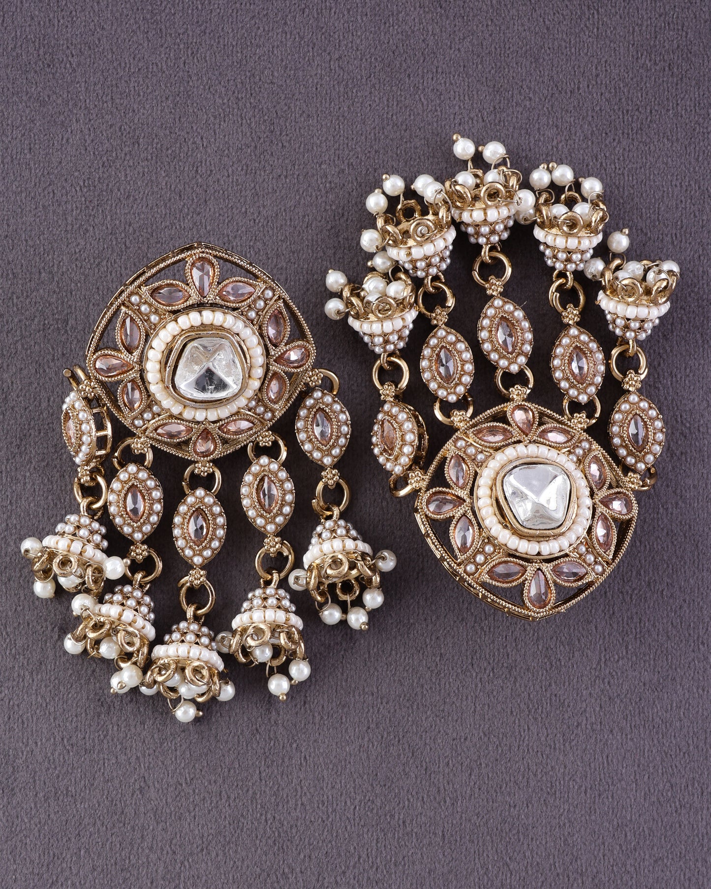 Pearl Mahnoor Designer Earring